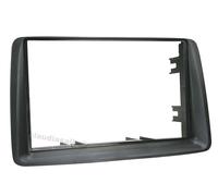 Fiat Panda 10.2003-2012 Autoradio Doppel DIN Blende Radioblende GRAU
