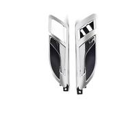 FICNNVJH Für Skoda Für Superb 2001-2008 Auto Innen Türgriff Griff Interne Schlüssel Öffnen Die Tür(Silver,Rear Left)