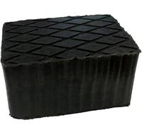 FILAVERSE - 2er Set Gummiklotz Gummiblock Scherenhebebühne 160×120×100 mm für Ravaglioli RAV Werther OMCN Corghi. Vollgummi, Tragkraft 2300 kg pro Klotz (4600 kg Set). Universal rutschfest Best-Grip