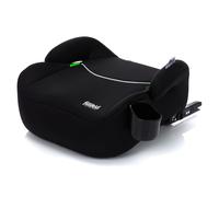 Fillikid Auto-Kindersitzerhöhung Booster i-Size ab 7 Jahre - 12 Jahre (125 cm - 150 cm) mit einklappbarer Isofix-Halterung & Getränkehalter - Schwarz