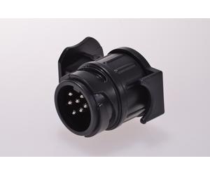 FILMER Kurzadapter 13.-pol. auf 7.-pol. Adapter, Steckdose 36661