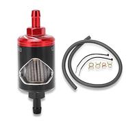 Filter Benzin, Motorrad-Benzin-Kraftstofffilter-Kit mit 60 cm Kraftstoffleitung für R1 R6 R3 XMAX155 XMAX300 NMAX155