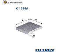 FILTER INNENRAUMLUFT K 1388A FÜR VW T-CROSSPOLOVITAIGO SEAT ARONAIBIZAV 1.0L