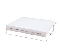 MAHLE LA 1123 Innenraumfilter Partikelfilter u.a. passend für OPEL ASTRA K (B16)