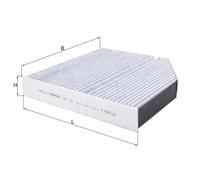 MAHLE LAK 1161 Innenraumfilter