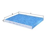 Filter Innenraumluft MAHLE LAO 31 für VW Seat Audi Skoda Golf III Vento Ibiza II