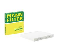 MANN-FILTER Innenraumfilter CU 26 009 Pollenfilter,Staubfilter VW,AUDI,SKODA,GOLF VII 5G1, BE1,GOLF VII Kombi BA5,GOLF VI Cabriolet 517