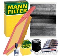Bosch Ölfilter + OE VAG VW AUDI 5w-30 Öl, 5L +Schraube+Ölzettel