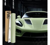 Finest Folia 3M 2080 Car Wrapping Folie 30x152cm Selbstklebende Autofolie für Auto Motorrad Boot 3D Lackschutzfolie mit Luftkanälen zum Folieren (S56 Satin Komodo Green)