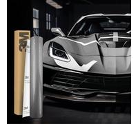 Finest Folia 3M 2080 G251 Gloss Sterling Silver 30x152cm Wrapping Autofolie | Selbstklebende Vinyfolie mit Luftkanälen - wasserfeste Folie für Auto Motorrad Boot als Lackschutzfolie UV-beständig