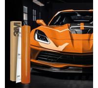Finest Folia 3M 2080 HG14 High Gloss Burnt Orange 30x152cm Autofolie | Selbstklebende Vinyfolie mit Luftkanälen für Car Wrapping - wasserfeste Folie für Auto Motorrad Boot als Lackschutzfolie