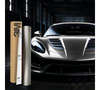 Finest Folia 3M 2080 S261 Satin Dark Gray 30x152cm Car Wrapping Autofolie | Selbstklebende Vinyfolie mit Luftkanälen - wasserfeste Folie für Auto Motorrad Boot als Lackschutzfolie UV-beständig