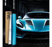 Finest Folia 3M 2080 S327 Satin Ocean Shimmer 30x152cm Wrapping Autofolie | Selbstklebende Vinyfolie mit Luftkanälen - wasserfeste Folie für Auto Motorrad Boot als Lackschutzfolie UV-beständig