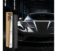 Finest Folia 3M 2080 SB12 Shadow Black 30x152cm Car Wrapping Autofolie | Selbstklebende Vinyfolie mit Luftkanälen - wasserfeste Folie für Auto Motorrad Boot als Lackschutzfolie UV-beständig