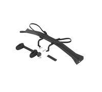 Fischer Erweiterungssatz für Fahrradträger RoadLine Black, inklusive Montagematerial, für EIN 3. Fahrrad, schwarz