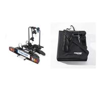 FISCHER Kupplungsfahrradträger ProlineEvo 2 I Fahrradträger Kupplung I Fahrradträger Auto I Träger Auto & Fahrrad-Aufbewahrungstasche für Fahrradträger, schwarz, 65 x 69 25 cm