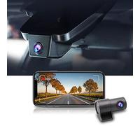 FITCAMX 4K Dual Dashcam passend für Toyota C-HR 2021-2023 (12,2 cm) ausgestattet mit Toyota Safety Sense 2.0 (Model B), UHD 2160P+1080P, OEM Dashcam Auto Vorne Hinten WiFi, G-Sensor, 128GB Karte
