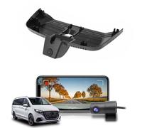 Fitcamx Dash cam Vorne Hinten 2160P +1080P passend für Mercedes-Benz V-Class (Facelift) EQV Vito eVito 2024 2025 (HD2-6723), OEM, UHD Video WiFi, G Sensor, Loop-Aufnahme, WDR, Plug&Play, 128GB Karte