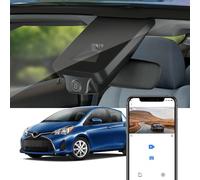Fitcamx Dashcam 4K Geeignet für Toyota Yaris 2016 2017 2018 2019 MK3, OEM Dash Camera Auto 2160P UHD Video WiFi, G-Sensor, Loop-Aufnahme, Night Vision, WDR Autokamera, Plug & Play, 64GB Karte