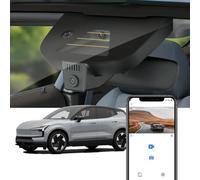Fitcamx Dashcam 4K Geeignet für Volvo EX30 2024-2026 Twin Single Motor AWD RWD, Integrierter OEM Autokamera UHD 2160P Video WiFi, Loop-Aufnahme, G-Sensor, Plug & Play, WDR Dasch-cam Auto, 64 GB-Karte