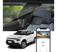 Fitcamx Dashcam 4K kompatibel mit Citroen C3 2020 2021 2022 2023, OEM Autokamera UHD 2160P Video WiFi, Loop-Aufnahm, G-Sensor, Night Vision, WDR Dashcam mit akku, Plug & Play, mit 64 GB-Karte