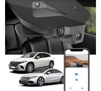 Fitcamx Dashcam 4K Kompatibel mit Mercedes-Benz EQS Sedan and SUV 2023 2024 (HD2-6768), OEM Autokamera 2160P UHD Video WiFi, G-Sensor, Loop-Aufnahme, WDR Dasch-cam Auto, Plug & Play, 64GB-Karte
