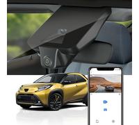 Fitcamx Dashcam 4K Kompatibel mit Toyota Aygo X 2018 2019 2020 2021 2022 2023 2024 2025, OEM Autokamera UHD 2160P Video WiFi, Loop-Aufnahm, G-Sensor, WDR Dasch-cam Auto, Plug & Play, mit 64GB Karte