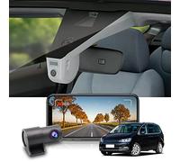 Fitcamx Dashcam Auto Vorne Hinten Passend für VW Sharan 7N 2016 2017 2018 2019 2020 2021, OEM Dashcam 4k 2160P+1080P UHD Video WiFi, G-Sensor, Loop-Aufnahm, Nachtsicht, WDR Dasch-cam Auto, 128GB Karte