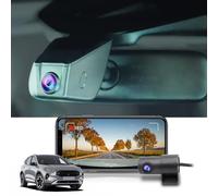 Fitcamx Dashcam Auto Vorne und Hinten 2160P+1080P Kompatibel mit Ford Kuga 2019 2020 2021 2022 2023 2024 2025 MK3, OEM Dashcam UHD Video WiFi, G-Sensor, Loop-Aufnahm, WDR Dasch-cam Auto, 128GB Karte