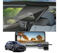 Fitcamx Dashcam Auto Vorne und Hinten 2160P+1080P Kompatibel mit Toyota C-HR 2024-2026, OEM Dashcam 4K UHD Video, WiFi & APP, G-Sensor, Loop-Aufnahm, Night Vision, WDR Dasch-cam Auto, mit 128GB Karte