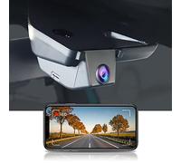 Fitcamx Dashcam Kompatibel mit VW ID.3 2020-2025 & Seat Cupra Born, Autokamera WiFi UHD 2160P, Nachtsicht, OEM Volkswagen Zubehör, G-Sensor, Loop-Aufnahm, WDR Dashcam 4K, Plug & Play, 64 GB Karte