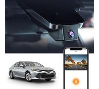 Fitcamx Dashcam Passend für Toyota Camry 2020 2019 2018 L LE SE XLE XSE TRD Nightshade Edition Sedan 4D, 2160P 4K Autokamera WiFi, OEM-Zubehör, G-Sensor, Nachtsicht, Loop-Aufnahm, mit 64-GB-Karte