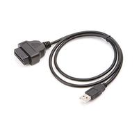 fivekim 16 Pin Obd2 auf USB Port Ladegerät Adapter Kabel Anschluss Diagnosewerkzeug