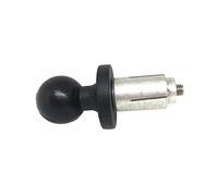 Fivekim Aluminium-Basis aus Gummi, für Motorrad, Fahrrad, Montage Gabel, Basis mit Kugelgelenk für RAM Mount Adapter Motorrad Handy Navigation Halterung