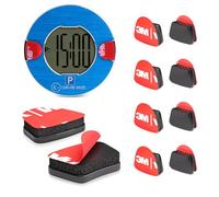 FIXCHORD Ersatz Parkscheibe Klebepads, 8 Stück 3M VHB Klebepad Kompatibel mit OOONO PARK P-DISC NO1, NO2, NO3, CO-DRIVER NO2, Klebepads für Elektronische Parkuhr, Parkuhrpads für Windschutzscheiben