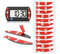 FIXCHORD VHB 5952 Ersatz Klebepads Set, Doppelseitige Ersatzklebepads Set, 12 Stück Ersatzklebepads für Needit Park Mini, Klebepads für elektronische Parkscheiben, Parkuhrpad für Windschutzscheiben