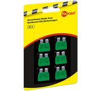 Fixpoint 20386 Kfz-Sicherungssortiment, 30 A, Grün (6-er pack)