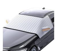 FJCKGF Frontscheibenabdeckung für Peugeot 107 108 206 207 208 307 308, Autoabdeckung Winter Frostschutz Auto Frontscheibe für Die Gegen Schnee EIS Frost Staub Sonne,M
