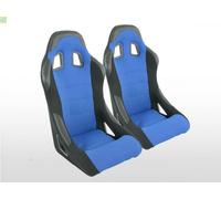 FK Sportsitze Auto Vollschalensitze Set Edition 4 Stoff blau