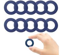 Flache Unterlegscheibe, Ölablassschraube, Dichtung, Crush-Dichtungsring, Ersatz für Auto-Motorwanne und Reparatursatz Aperture: 1/2"(12mm) 100Stücke