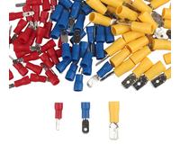 Flachstecker Flachsteckhülse KFZ Elektrik Steckverbinder Kabelschuhe Auto Crimp