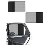 Flaconi Schatten für Ihr Auto,Sonnenschutz für Seitenscheiben,Autofenster Sonnenschutz,Magnetisch Halbe Verdunkelung und Halbe Durchsicht Kinder,Geeignet für die Meisten Pkw,LKW (Heckscheibe)