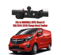 Flansch Hals Abschleppstange für Vauxhall / Opel Vivaro 14-19 & 13 Stecker