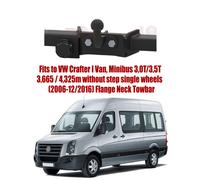 Flansch Hals Abschleppstange Für VW Crafter I (2006-2016) & 13 Pin Bypass-