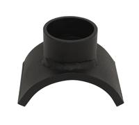 Flaschenheber-Adapter, Wagenheber-Pad-Adapter für 3-Zoll-Rohr, Hochfester Hydraulischer Eisen-Hebeachsensattel-Ersatz, Passend für 12-Tonnen-Flaschenheber, Schwarz