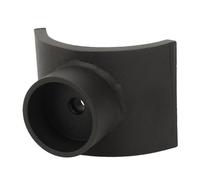 Flaschenheber-Adaptersattel, Stabiler Hydraulischer Hubachssattel aus Eisen für 3-Zoll-Rohre, 12-Tonnen-Adapter, Passend für 1,5-Zoll- oder Kleinere Hebeplattform-Flaschenheber