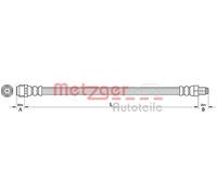 1x Bremsschlauch METZGER 4110726 passend für MERCEDES-BENZ