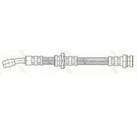 Flexibler Bremsschlauch Innengewinde PHD478 TRW für OPEL AGILA