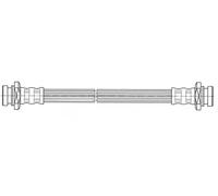 Flexibler Bremsschlauch mit Innengewinde 25.020 QUICK BRAKE für SUZUKI SUBARU