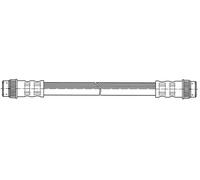 OJD Quick Brake Bremsschlauch 27.049 – Länge 270 mm – hinten für Citroën/Peugeot